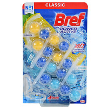 Bref WC Power Aktiv lemon ocean 4x50 g