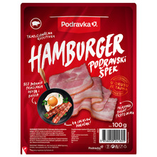 Podravka Hamburger Podravski špek narezak 100 g