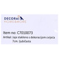 Decorai Home&More Jaje stakleno s dekoracijom 7 cm