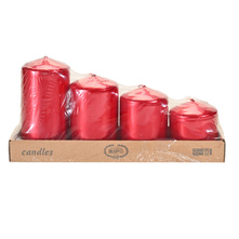 Advent Svijeće 4 visine razne boje 4/1