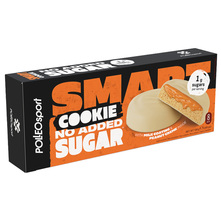 Polleo Sport Smart cookie Keks milk coating & peanut cream 128 g