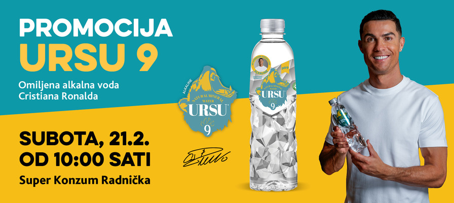 Promocija Ursu 9 alkalne vode