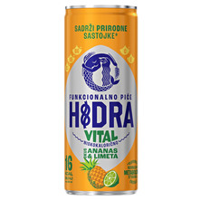 Hidra Vital Funkcionalno piće ananas&limeta 0,33 l