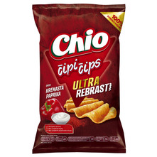 Chio Čips čips ultra rebrasti kremasta paprika 120 g