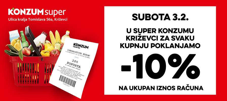 Posebna ponuda - Super Konzum Križevci
