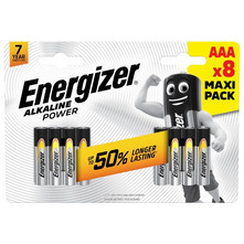 Energizer Alkaline Power Baterije AAA maxi pack 8/1