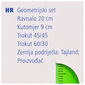 Staedtler Geometrijski set razne boje 4/1