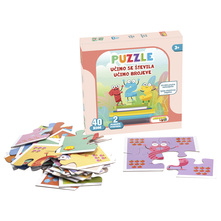 Mehano 4 Kids Puzzle Učimo brojeve 40/1