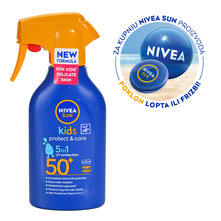Nivea Sun Kids Protect&Care Dječji sprej za sunčanje SPF50+ 270 ml