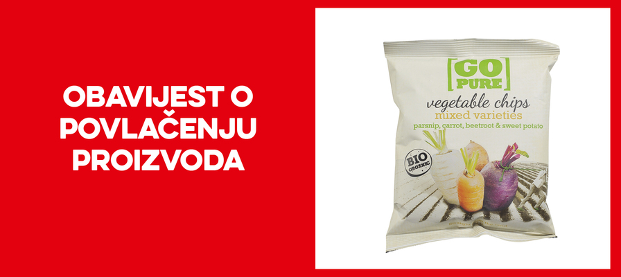Opoziv i povlačenje Čipsa cikle s tržišta