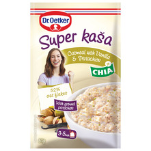 Dr.Oetker Super Zobena kaša vanilija, pistacija, chia sjemenke 51 g