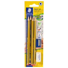 Staedtler Noris Grafitne olovke 4/1, gumica i šiljilo