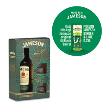 Jameson Irish Whiskey 0,7 l + 2 čaše