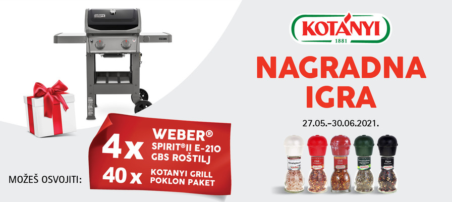 Nagradna igra Kotanyi - začini život nagradama
