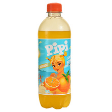 Pipi Gazirano bezalkoholno piće s okusom naranče 0,5 l