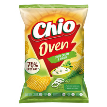Chio Oven Čips sour cream&onion 100 g