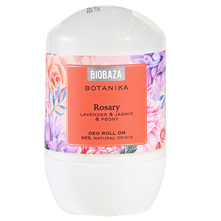 Biobaza Botanika Rosary Deo roll-on lavender, jasmin&peony 50 ml