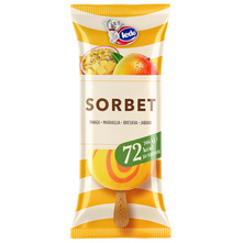Ledo Sorbet Sladoled mango marakuja breskva jabuka 85 ml