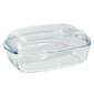 Pyrex Vatrostalni pekač s poklopcem 37x22 cm