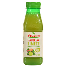 Fruvita 100% Sok jabuke&limete 330 ml