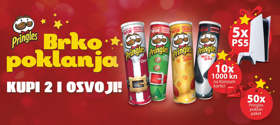 Pringles nagradna igra samo u Konzumu!