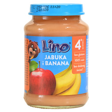 Lino Kašica jabuka i banana 190 g