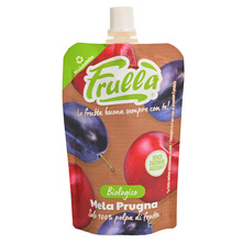 Frullà Bio Organski voćni pire jabuka, šljiva 100 g