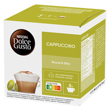 Nescafé Dolce Gusto Cappuccino kava, 16 kapsula/8 napitaka, 186,40 g