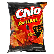 Chio Tortillas extra hot čili 110 g