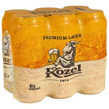 Kozel Premium Lager Svijetlo pivo 6x0,5 l