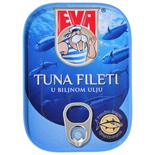 Eva Tuna fileti u biljnom ulju 70 g