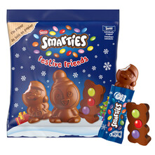 Smarties Festive Friends Čokoladne figurice 65 g