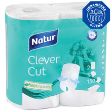 Natur Clever Cut Papirnati ručnici 3 sloja 2/1