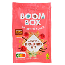 Boom Box Zobena kaša s okusom maline i vanilije 60 g