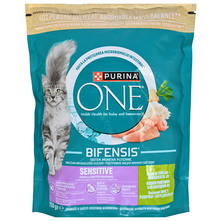 Purina One Bifensis Sensitive Hrana za mačke puretina, riža 750 g