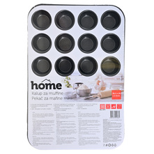 Home Kalup za muffine 38,5x26x2,5 cm