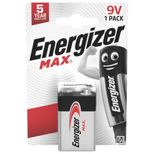 Energizer Max Baterija 9V