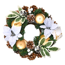 Adventski vjenčić za stol ø28x8 cm