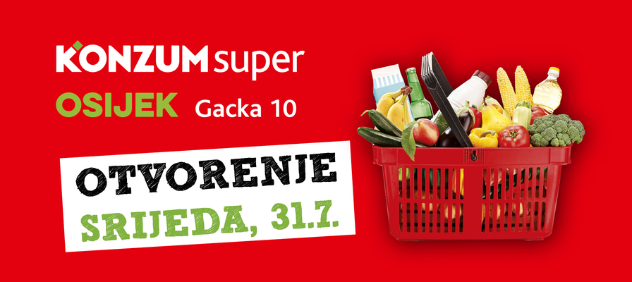 Ponovno otvorenje naše prodavaonice u Osijeku