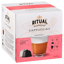 Ritual espresso Cappuccino DG kava, 16 kapsula, 164 g