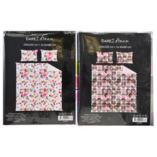 Dare2Dream Posteljina set razne vrste 200x200 cm+2x60x80 cm