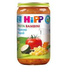 Hipp Kašica Pasta Bambini Rigatoni Napoli bio 250 g