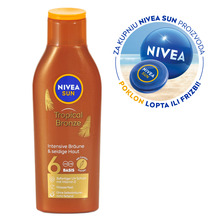 Nivea Sun Tropical Bronze SPF 6 Losion za sunčanje s karotenom 200 ml