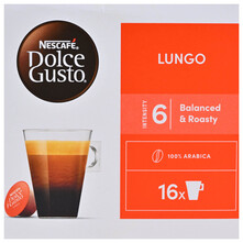 Nescafé Dolce Gusto Lungo kava, 16 kapsula, 89,6 g