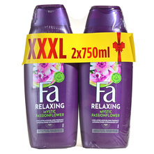 Fa Relaxing Krema za tuširanje mystic passionflower 2x750 ml