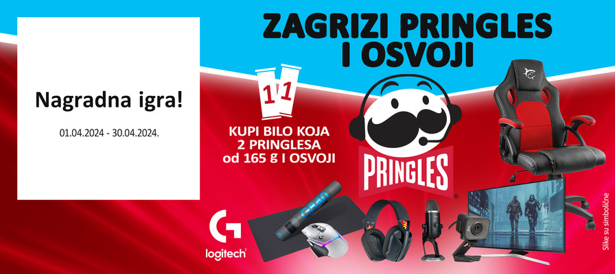 Nagradna igra - Zagrizi Pringles i osvoji 