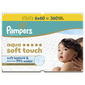 Pampers Aqua Soft Touch Vlažne maramice 6x60 komada