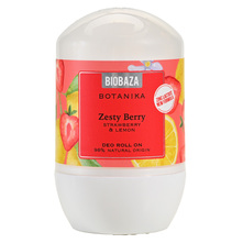 Biobaza Botanika Zesty Berry Deo roll-on strawberry&lemon 50 ml