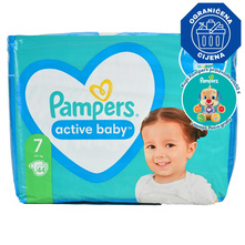Pampers Active Baby Pelene, veličina 7, 15+ kg 44/1