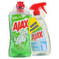 Ajax Sredstvo za čišćenje kućanstva spring flowers 1 l + Ajax Crystal Sredstvo za čišćenje stakla 500 ml